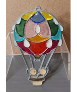 Stained Glass Vintage Ornament Hot Air Balloon 4.5&#39;&#39; - $12.58