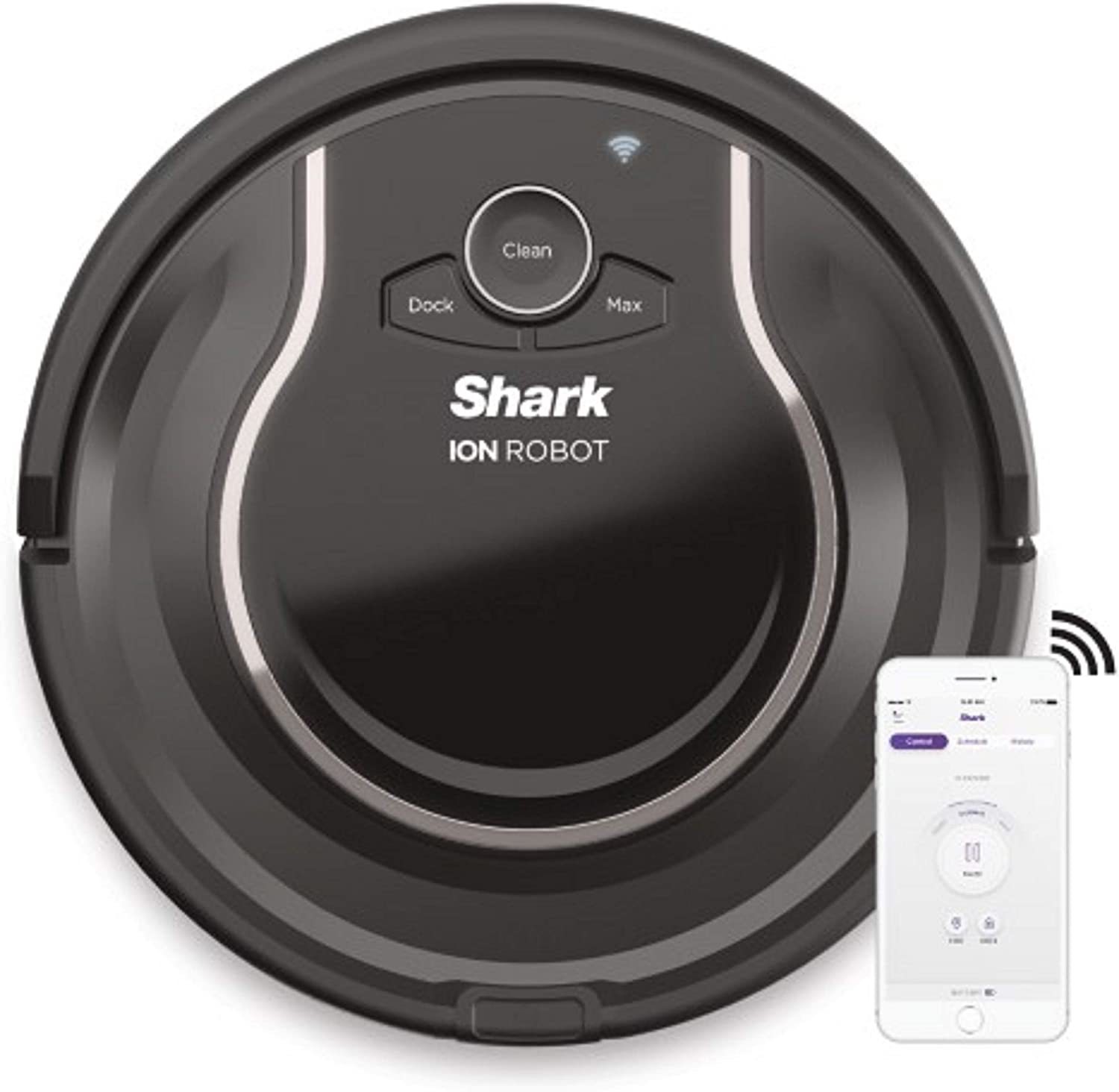Primary image for Shark Robotic Vacuum, 0.45 Quarts, Smoke