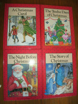 Lot of 4 new Christmas books by Lexicon hardcover 9.25 x 12.25&quot; Carol, 1... - $14.95