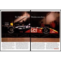 1995 Honda Motors Formula One Race Car 2 Page Vintage Print Ad Man Cave Wall Art - £8.68 GBP