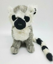 Yomiko Classics Ringtail Lemur  Russ Berrie 13&quot; Gray Black White Plush T... - £10.17 GBP