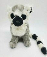 Yomiko Classics Ringtail Lemur  Russ Berrie 13&quot; Gray Black White Plush T... - $247.32 MXN