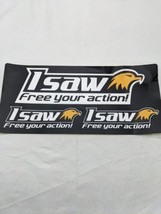Isaw Free Your Action 11&quot; Decal Sticker - $9.62