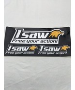 Isaw Free Your Action 11&quot; Decal Sticker - €8,16 EUR