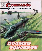 Commando War Stories In Pictures Doomed Squadron 66 Pages No 1198 Thomps... - $4.94
