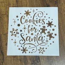 Stencil Revolution Cookies for Santa Gingerbread Christmas Stencil - $217.99 MXN