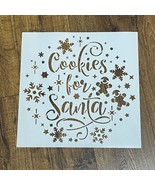 Stencil Revolution Cookies for Santa Gingerbread Christmas Stencil - $217.31 MXN