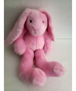 Russ Sherbert Bunny Rabbit Solid Pink Plush Stuffed Animal - £23.34 GBP