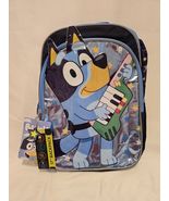 Bluey 17&quot; Backpack Water Resistant, Reflective, Padded Laptop Sleeve - $19.79