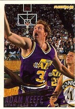 M) 1994-95 Fleer Basketball Trading Card - Adam Keefe #378 Utah Jazz - £1.55 GBP