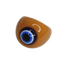 Party Jewelry Colorful Personality Funny Chunky Ring Demon Eye Finger Rings Resi - £7.78 GBP