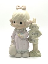 Precious Moments 1992 Along the Way Collectors Club Road Sign Figurine C0013 - £29.03 GBP