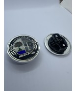 FOR Mercedes AMG Front Hood Emblem Affalterbach Colour Apple Badge 57mm - $311.66 MXN