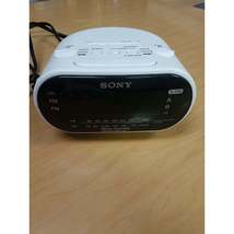 Sony Dream Machine AM/FM Dual Alarm White Clock Radio ICF-C318 - £59.73 GBP