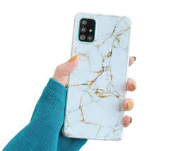 Anymob Samsung Phone Case White Marble Mobile Cover For S21 Plus Ultra S10 Plus  - £16.54 GBP
