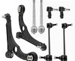 8x Front Lower Control Arms Inner&amp; Outer Tie Rods Sway Bars for Dodge Da... - $328.67