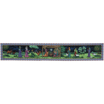 Manual Woodworkers &amp; Weavers Table Tapestry Runner, First Christmas - £25.19 GBP