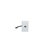 Comprehensive WP-HM1PT 1PORT HDMI WALLPLATE PIGTAIL PLASTIC WHITE LIFETI... - $77.45 CAD