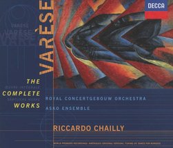 Varèse: The Complete Works [Audio CD] Edgard Varese; Riccardo Chailly; R... - £38.52 GBP