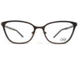 OGI Eyeglasses Frames EVOLUTION 4315/1886 Brown Cat Eye Full Rim 54-18-140 - £44.17 GBP