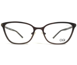 OGI Eyeglasses Frames EVOLUTION 4315/1886 Brown Cat Eye Full Rim 54-18-140 - £43.81 GBP