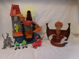Imaginext Castle Wizard Tower Prehistoric Pets Pterodactyl Terrordacty I... - £16.25 GBP