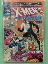 Marvel comics presents X-Mens Havok Pharaoh&#39;s legacy #24 1989 marvel comic book - £19.37 GBP