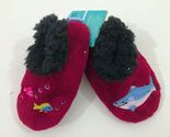 Baby Snoozies Slippers Non Skid Baby 3-6 Months Shark Fish - $8.90