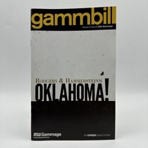 Oklahoma! Gammbill Playbill National Tour 10/2022 Arizona Gammage - £6.29 GBP