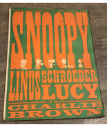 The Colorful World Of Snoopy Linus Schroeder Lucy Charlie Brown Vintage ... - $88.20
