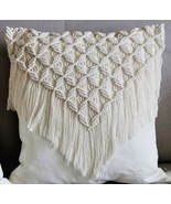 Indonesia Macrame Pillow Case, Taie d&#39;oreiller en macramé - $27.35 CAD