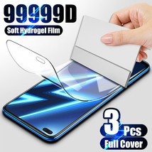 3PCS Hydrogel Film For Realme 10 GT NEO 3 2 5 8i 8 7 6 9 Pro Plus Screen Protect - £5.75 GBP