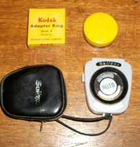 Vtg Photography Kodak Prinz Film Case Leudi German Cine Meter Movie Photo Lens - £23.07 GBP