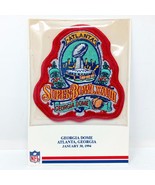 SUPER BOWL XXVIII Dallas Cowboys Buffalo Bills NFL Patch Emmitt Smith MVP - $12.95