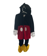 NEW DISNEY STORE MICKEY MOUSE VELOUR 1  PC HALLOWEEN COSTUME: Size  18-2... - $48.39 CAD