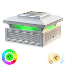 Classy Caps Lumineer Smart Solar Post Cap (2 pack) - $59.78