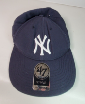 &#39;47 MVP New York Yankees Cap Hat Mens Hook Loop Adjustable Midnight Navy... - £13.41 GBP