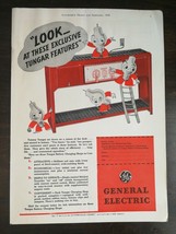 Vintage 1940 General Electric Full Page Original Ad 1221 - £5.24 GBP