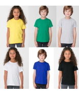 Lot of 100 American Apparel Kids T-Shirts Bulk Wholesale Blanks Screen P... - $1,299.12 MXN