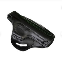 Fits CZ P-10 C Handmade Leather 3-Slot Carry Belt Holster With Thumb Break. image 2
