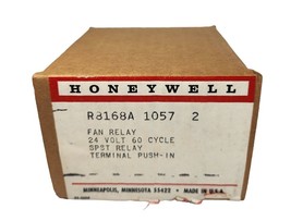 Honeywell R3168A 1057 2 FAN RELAY 24 VOLT 60 CYCLESPST RELAYTERMINAL PUS... - £21.96 GBP