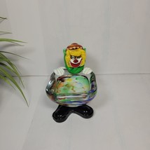 Vintage Murano Clown Trinket Dish, Soap Holder, Candy (chip) - £13.90 GBP