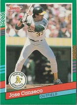 Jose Canseco 1991 Donruss # 536 - £1.35 GBP