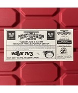 Ringling Bros Barnum And Bailey Circus Kentucky Fair Ticket Coupon Vinta... - €11,71 EUR