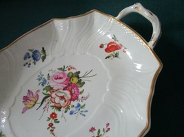 Antique Tray Two Handle Ironstone Hand Painted Germany [B35] - £98.92 GBP