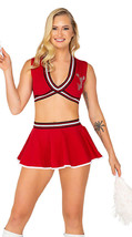 Roma School Spirit Cheerleader Red 3pc Costume 5126 - £44.27 GBP