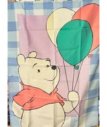 Lg Disney Garden Yard Flag Winnie The Pooh With Balloons About 27&quot; X 44 VTG - £7.25 GBP