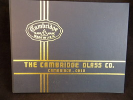 Cambridge Glass Catalogue 1930-1934 by Edwards, Bill - $7.91