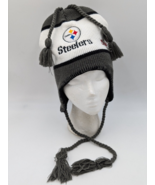 Pittsburgh Steelers NFL Knit Bomber Tassle Coors Light SGA Beanie Winter... - $12.16