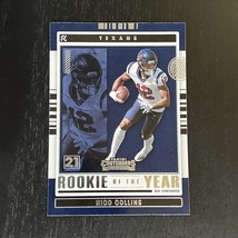 2021 Panini Contenders Football Nico Collins Rookie of Year Contender ROY-NCO - £1.57 GBP